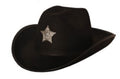 Cowboyhut mit Sheriffstern für Erwachsene