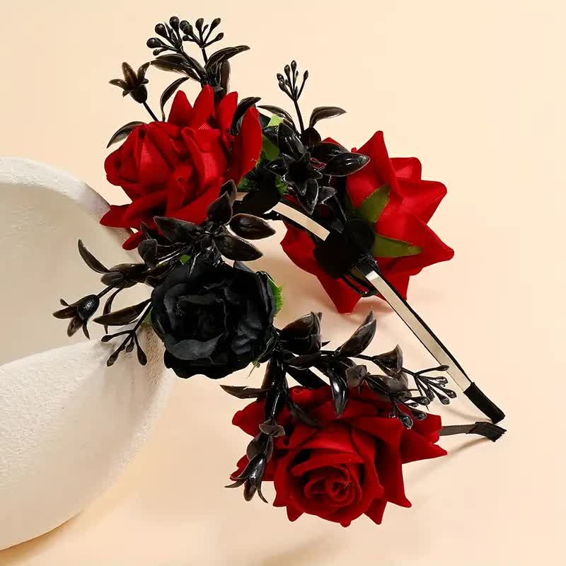 Rosen Haarreif – Dia de los Muertos & Vampir