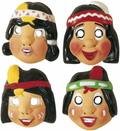 Indianerin Kindermaske – Wilder Westen