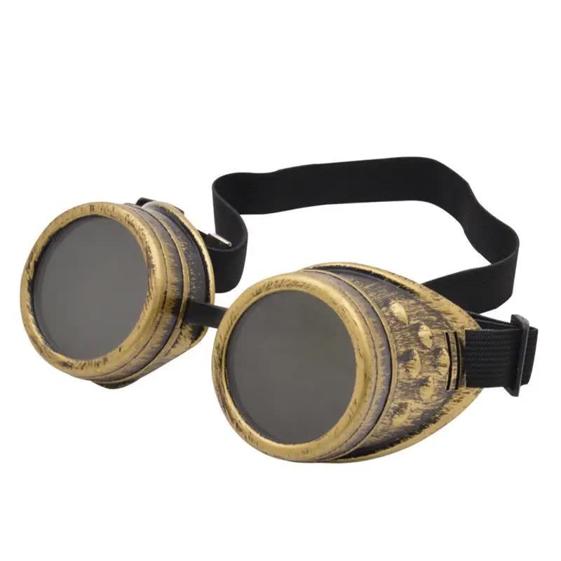 Steampunk Brille – Vintage Pilotenbrille