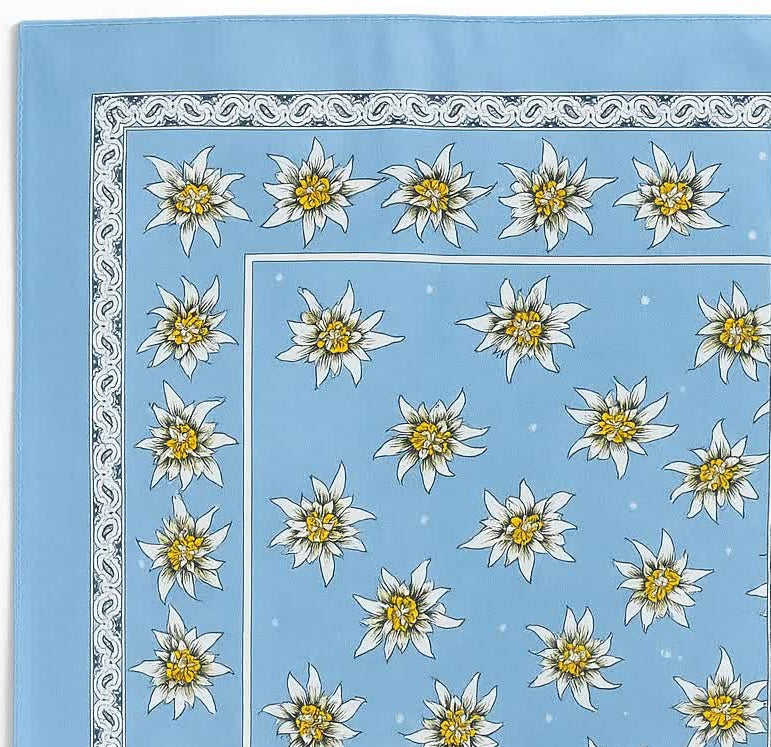 Edelweiss Halstuch – Jodel & Älpler