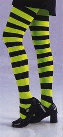 Ringel Strumpfhose für die 80er Party