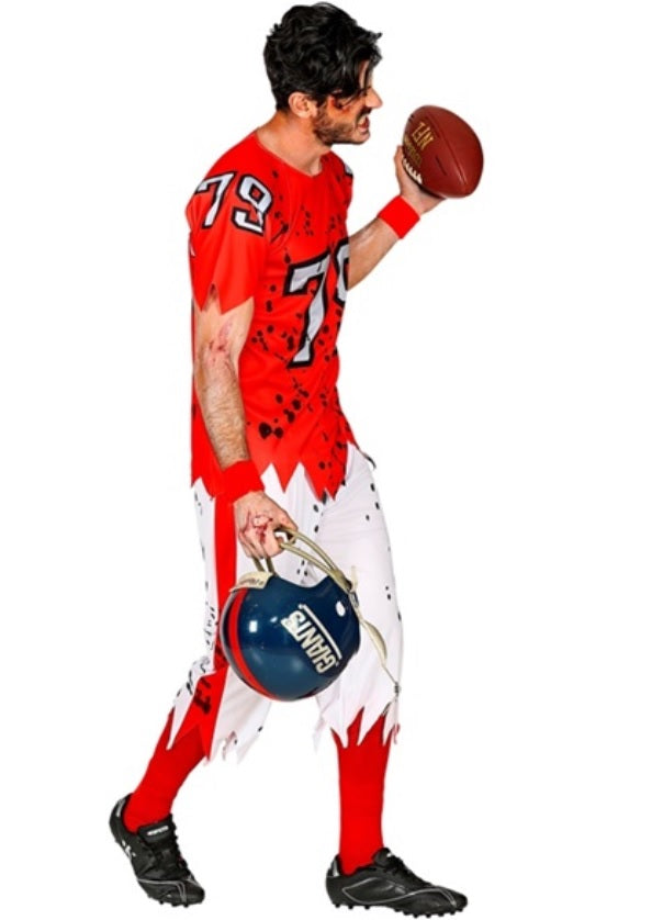 Zombie Footballer Kostüm Halloween