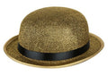 Melone – Bowler Hut mit Glitzer