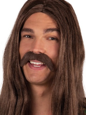 Authentischer Hippie Schnauz – 60er Schnurrbart
