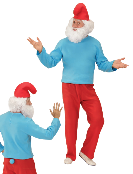 Papa Schlumpf Kostüm