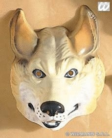Wolfsmaske für Erwachsene – Tiermaske