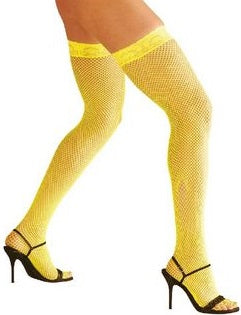 Netzstrümpfe für Burlesque und Teufelin