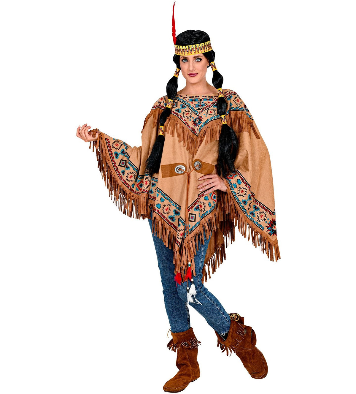 Western Poncho – Indianer & Indianerin