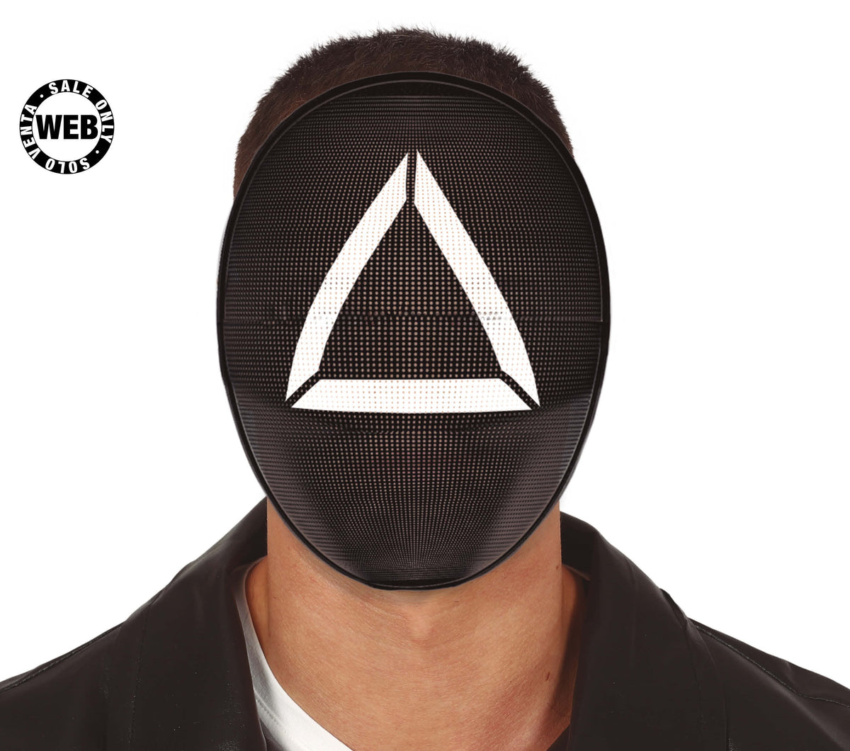 Squid Game Maske aus Plastik - mit Elastikband