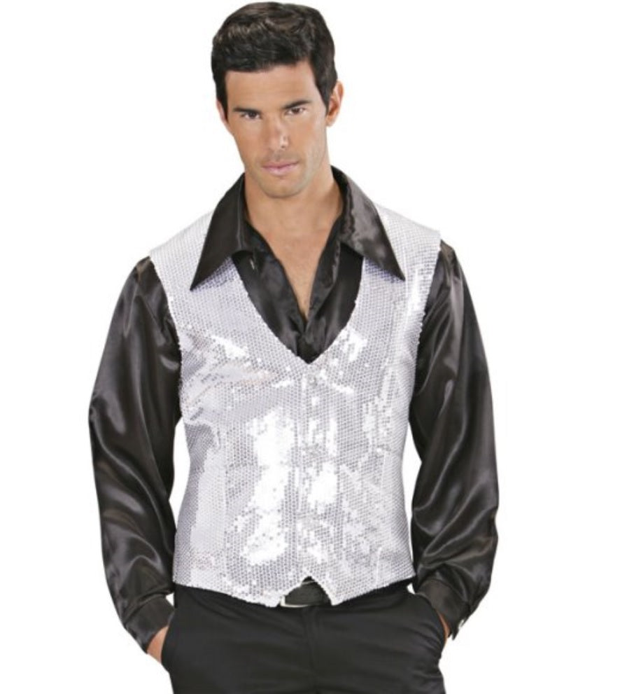 Pailletten Weste – Glitzer Gilet