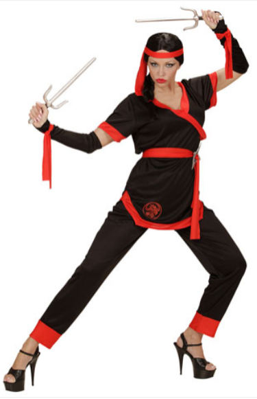 Ninja Kostüm Damen