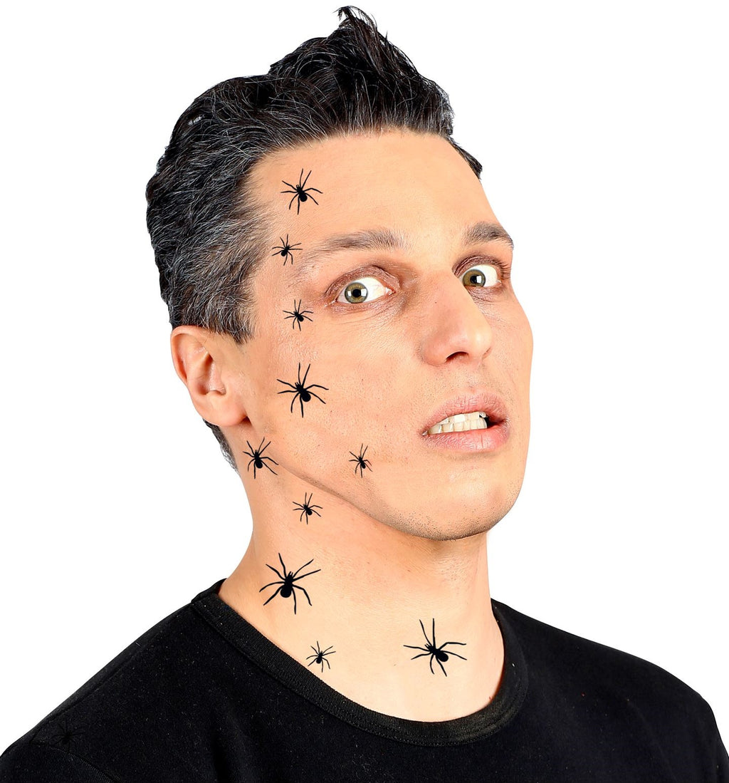 Spinnen Tattoos – 32 Stück Klebetattoos
