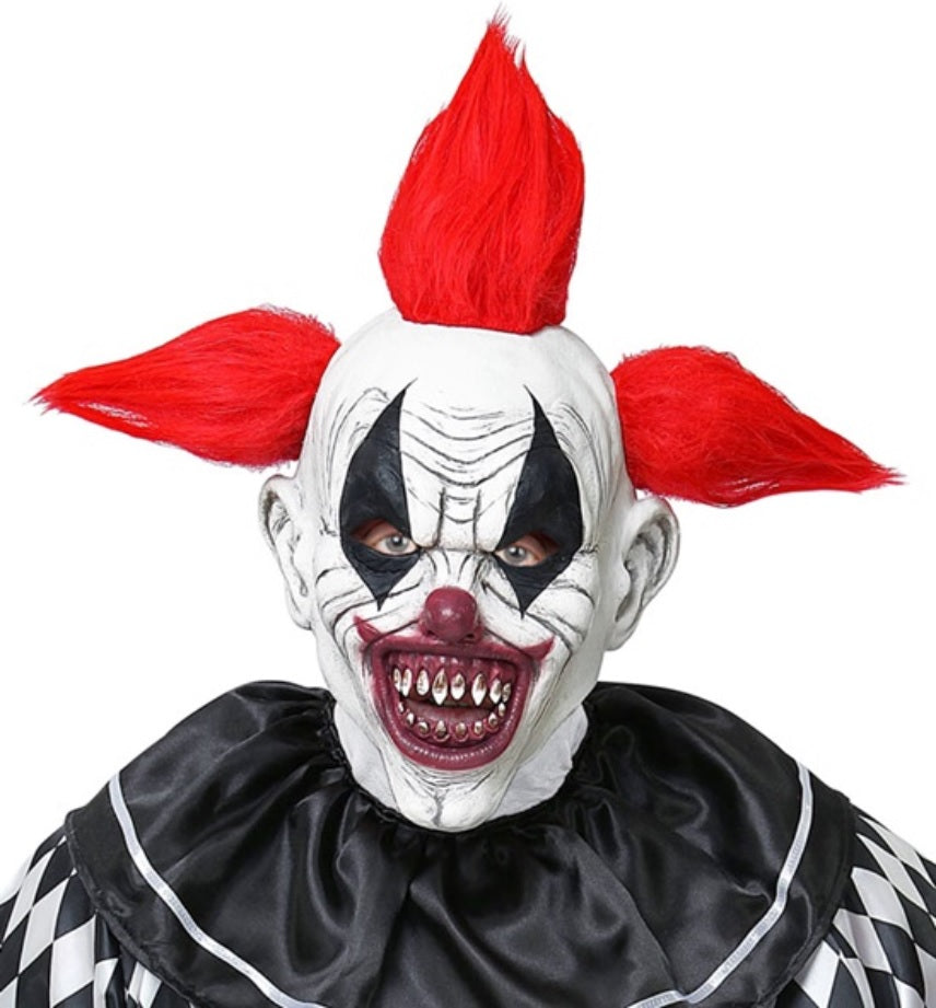 Killer Clown Maske aus Latex – IT, Es, Halloween
