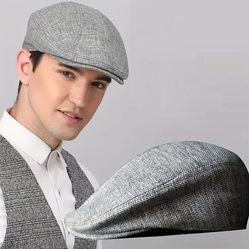 Schiebermütze Tweed – Flat Cap