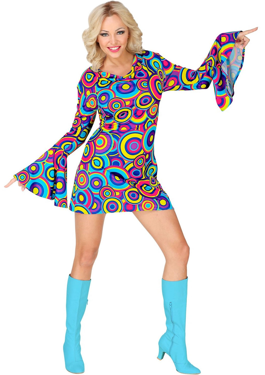 70er Jahre Kleid – ABBA Time Kleid
