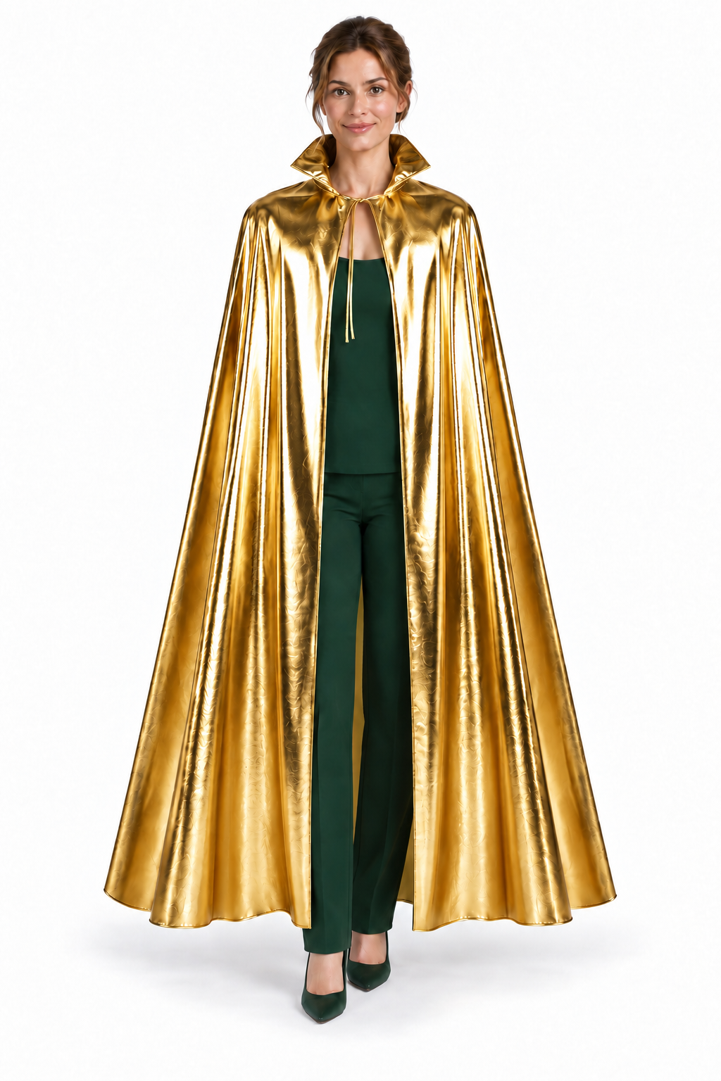 Space Umhang mit Kragen – Alien Cape