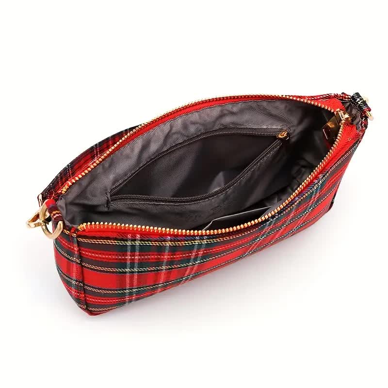 Schottentasche – Punk Schultertasche