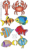 Fisch Set – Hawaii Wanddekoration