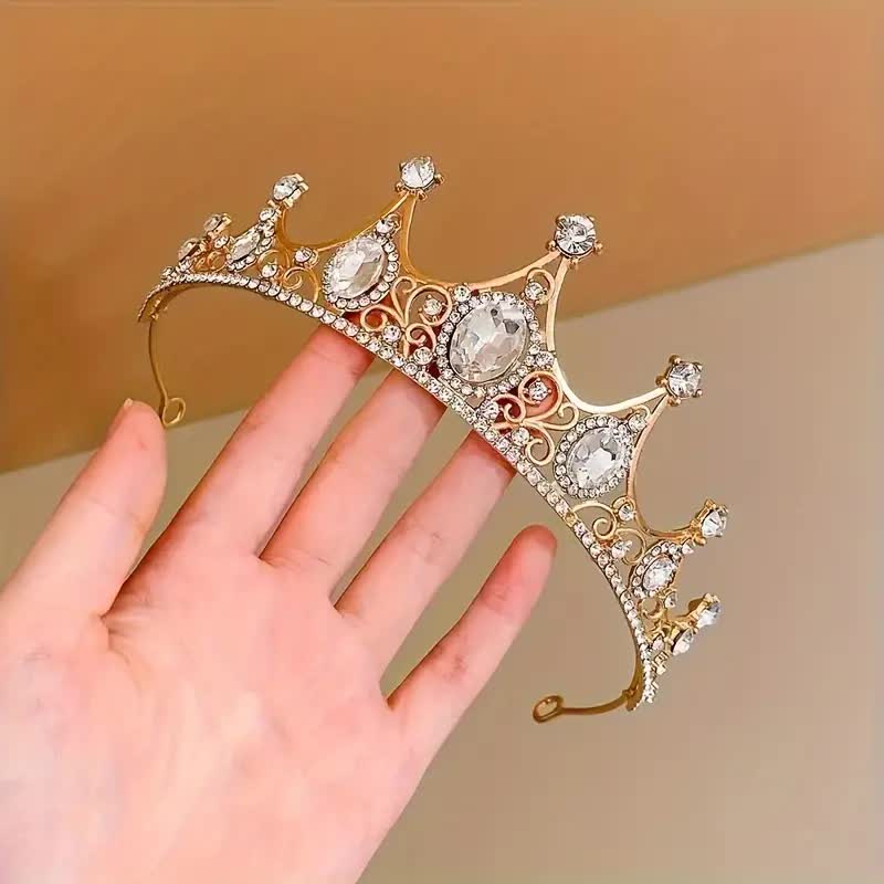 Diadem mit Edelsteinen – Prinzessin Krone
