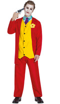 Joker Kostüm Herren mit Blume