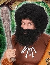 Schmutzli Perücke mit Bart – Älpler