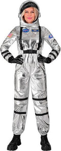 Metallischer Space Astronaut - Damenkostüm