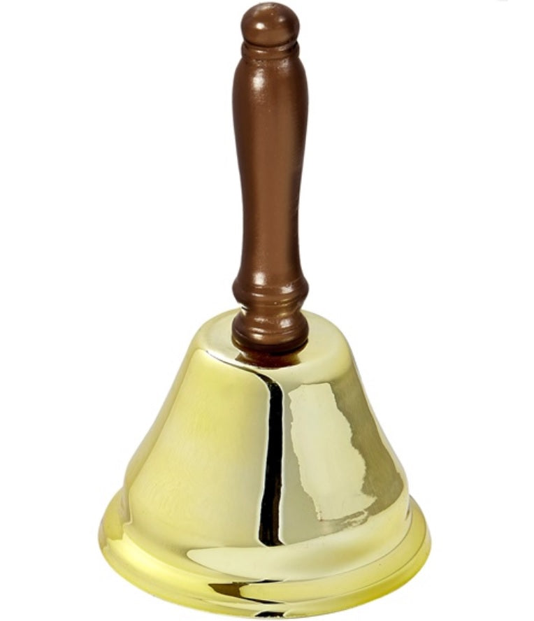 Samichlaus Glocke mit Holzstiel