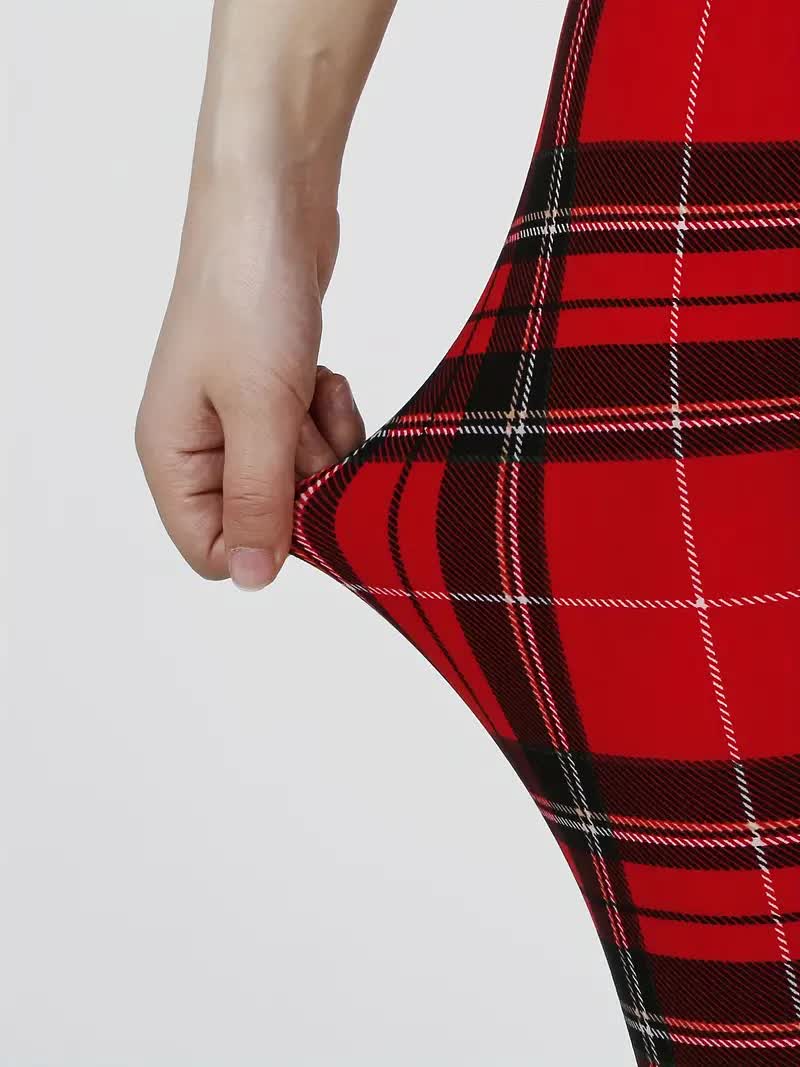 Karo Leggings – Punk & Schotten Look