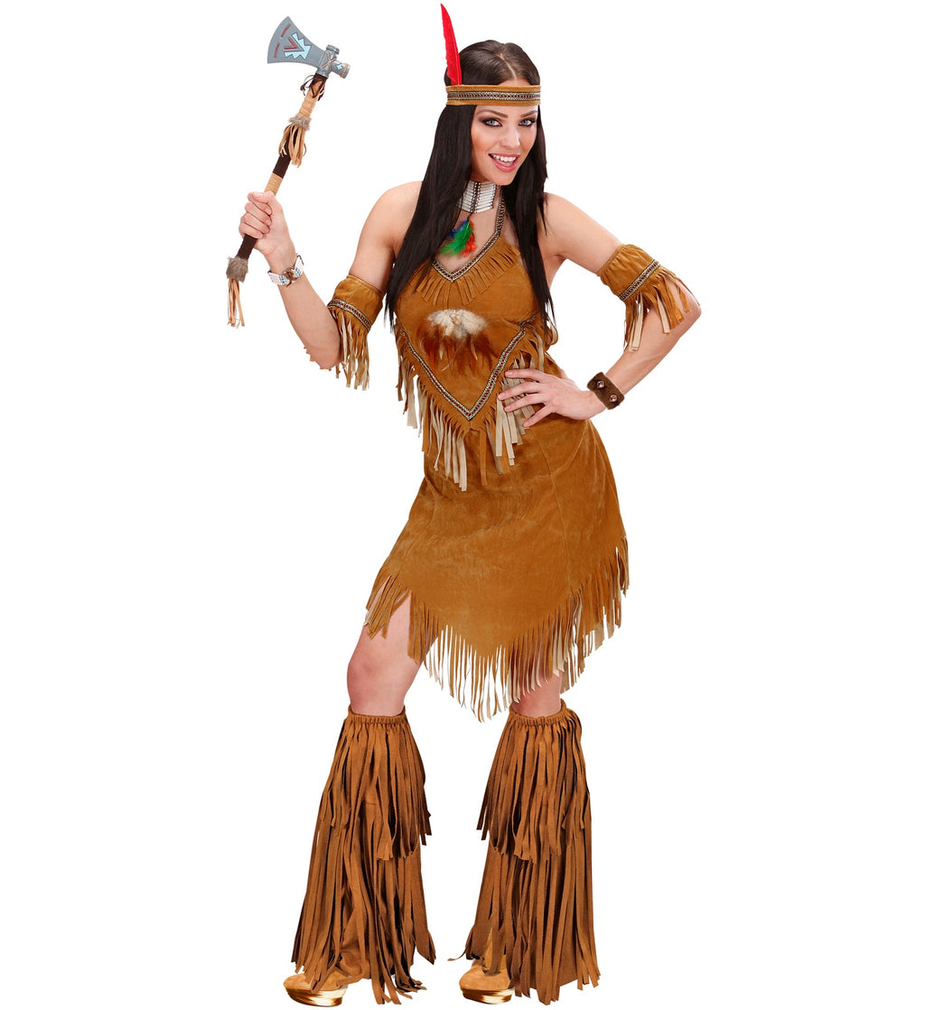 Beinstulpen mit Fransen – Indianer & Hippie