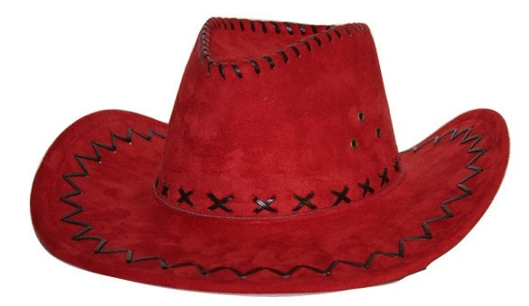Cowboyhut aus Lederimitat - Western
