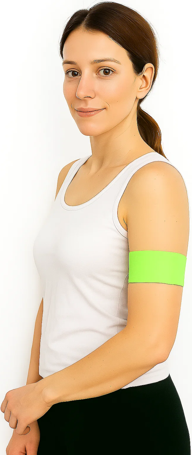 Schweissband – Oberarm Armband & Stirnband