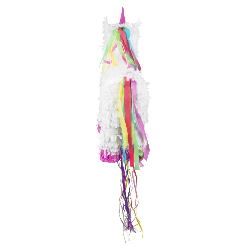 Einhorn Piñata zum Ziehen – Geburtstagsparty Spiel