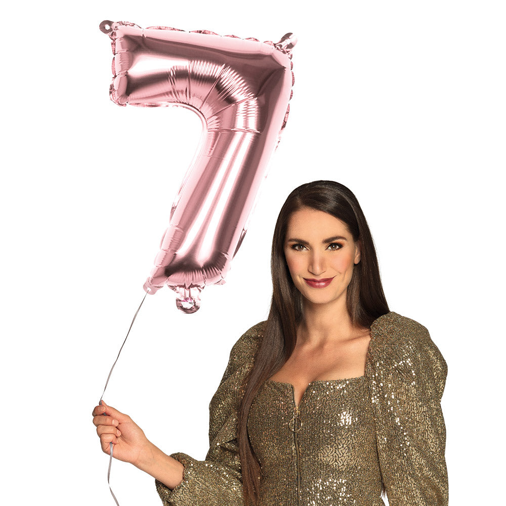 Folienballon Zahl 7 – Geburtstag Deko