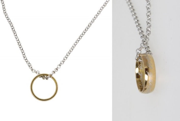 Der Eine Ring mit Halskette – Herr der Ringe