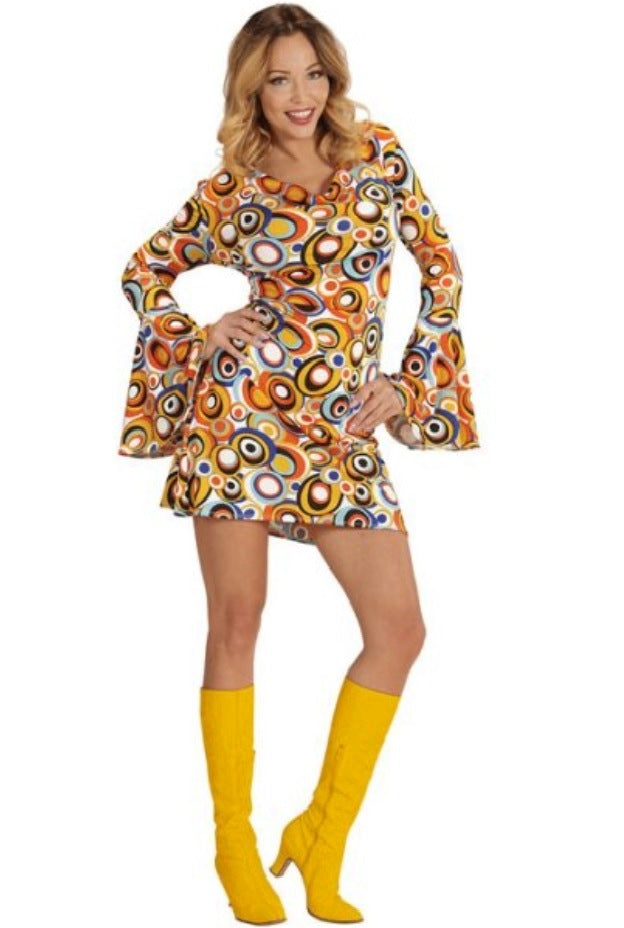 Schlager Kleid Damen – 70er Jahre
