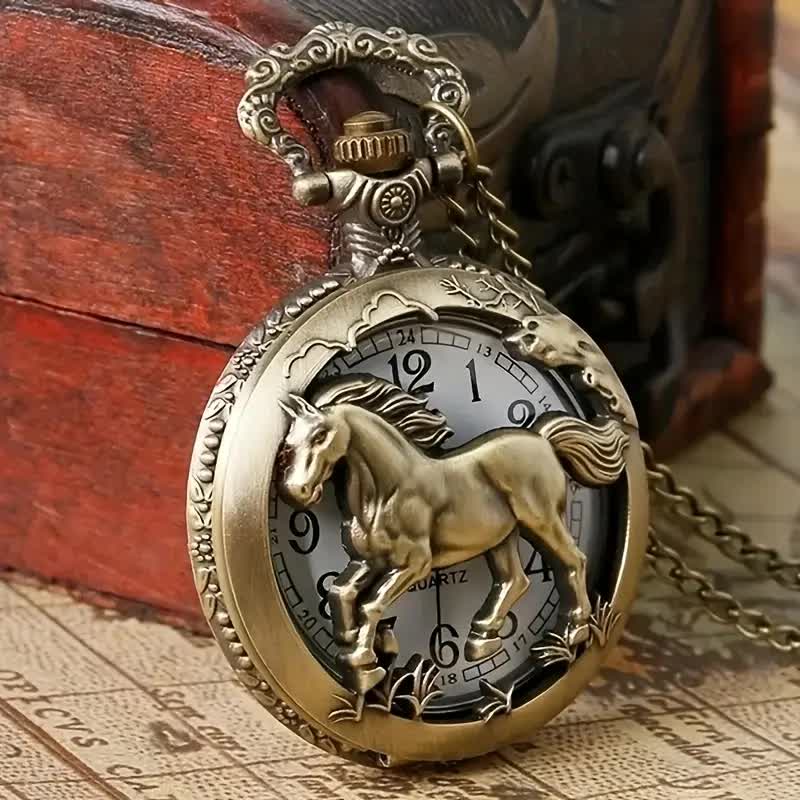 Pferd Taschenuhr – Cowboy Western