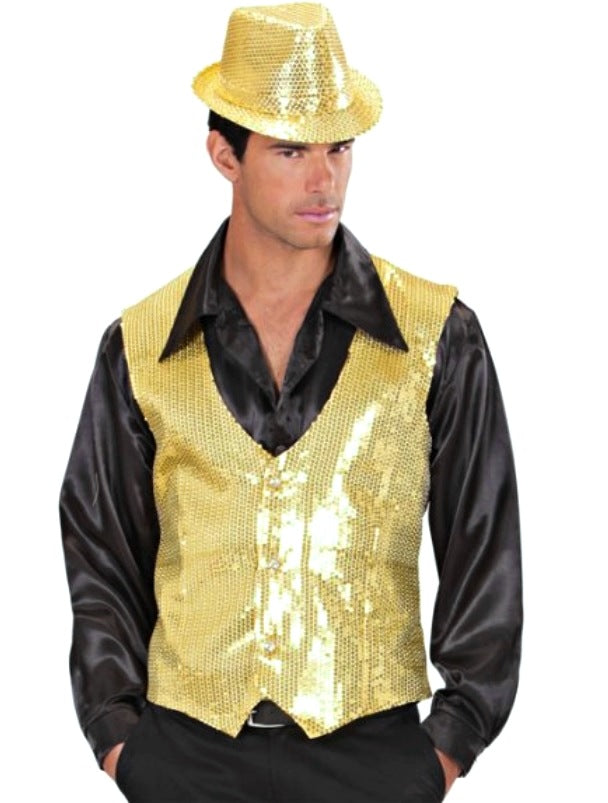 Pailletten Weste – Glitzer Gilet