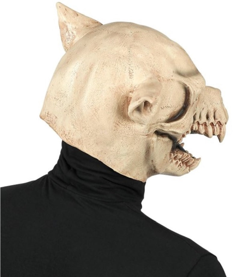 Werwolf Totenschädel Maske – Untoter Saurier
