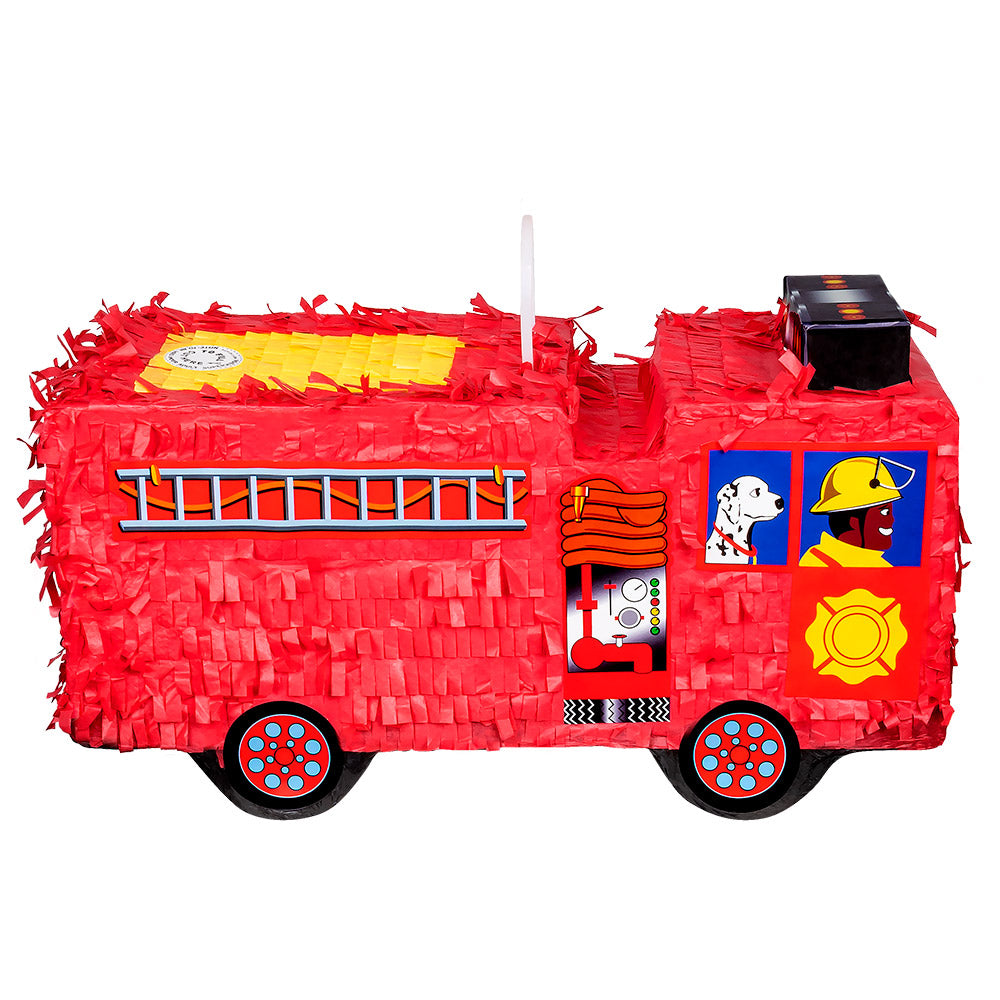 Feuerwehrauto Piñata für den Kindergeburtstag