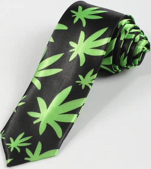 Cannabis Krawatte – Hanf Reggae
