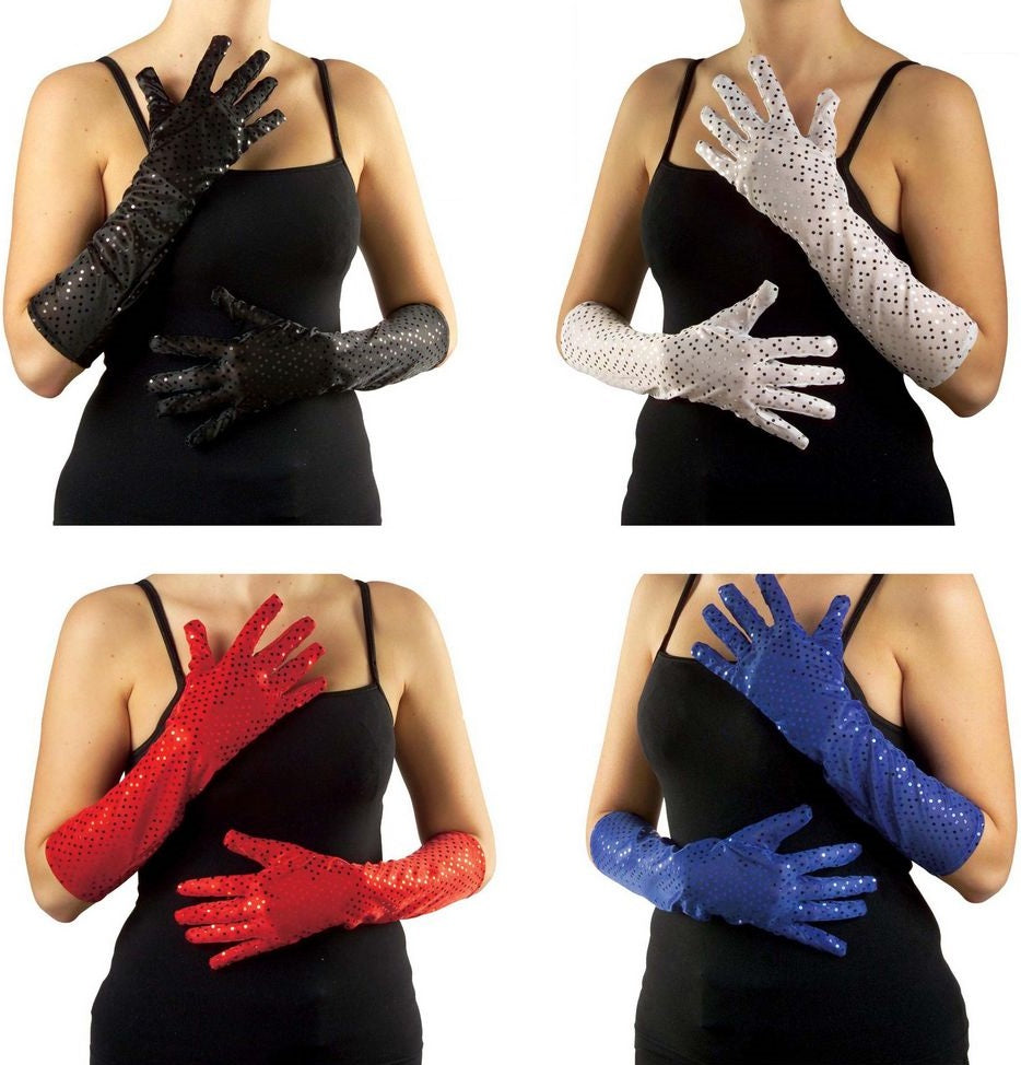 Pailletten Handschuhe – Glitzer