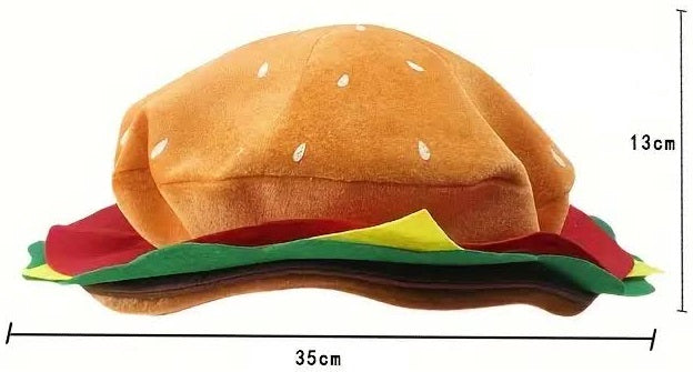 Burger Hut – Hamburger Mütze