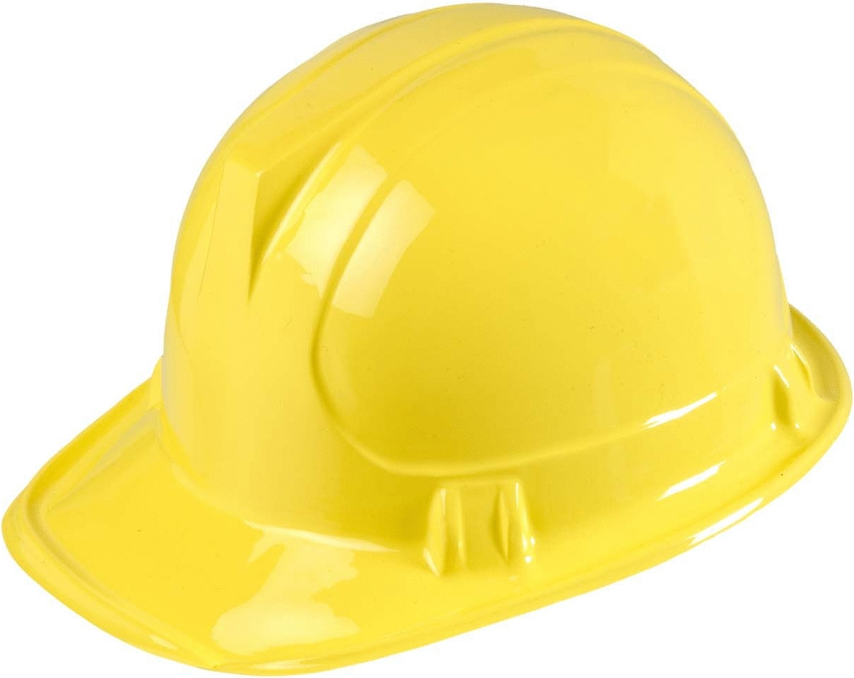 Bauhelm für Erwachsene – Bauarbeiter Helm