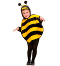 Bienen Poncho mit Kapuze und Fühlern