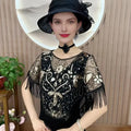 20er Jahre Cape – Vintage Poncho Gatsby