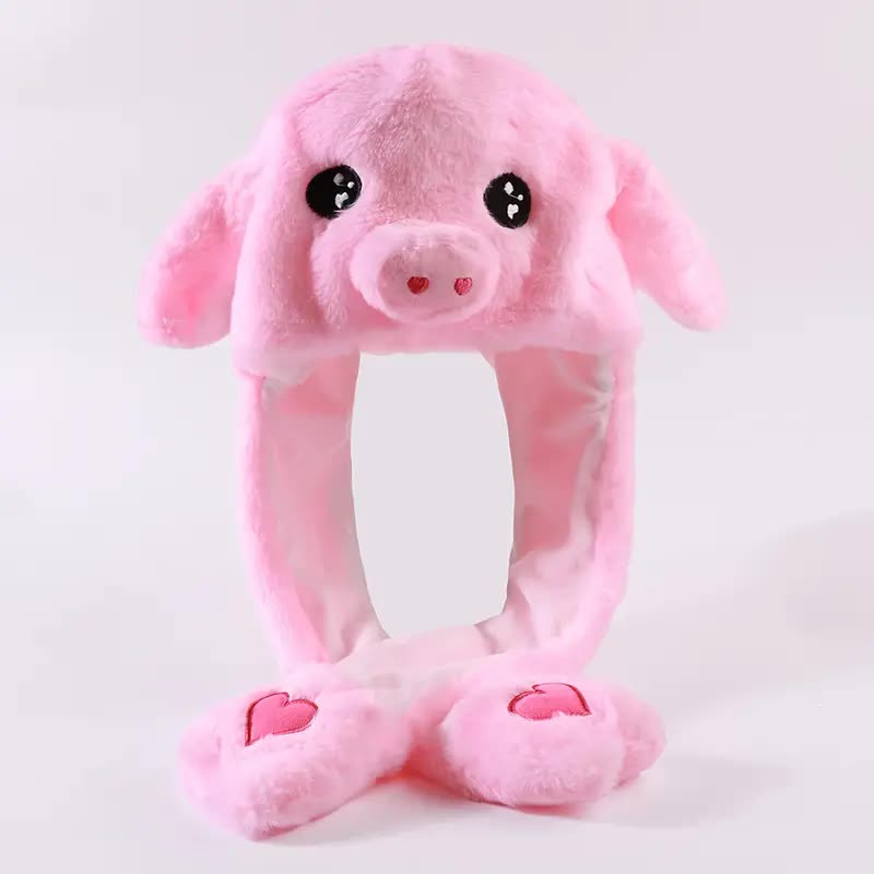 Schweine Mütze mit Wackelohren