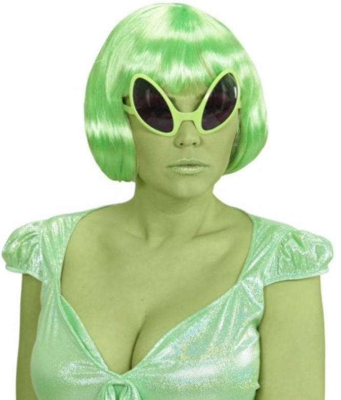 Alien Brille – Marsmännchen Space