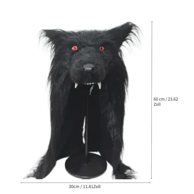 Wolf Kopfbedeckung – Wikinger Halloween