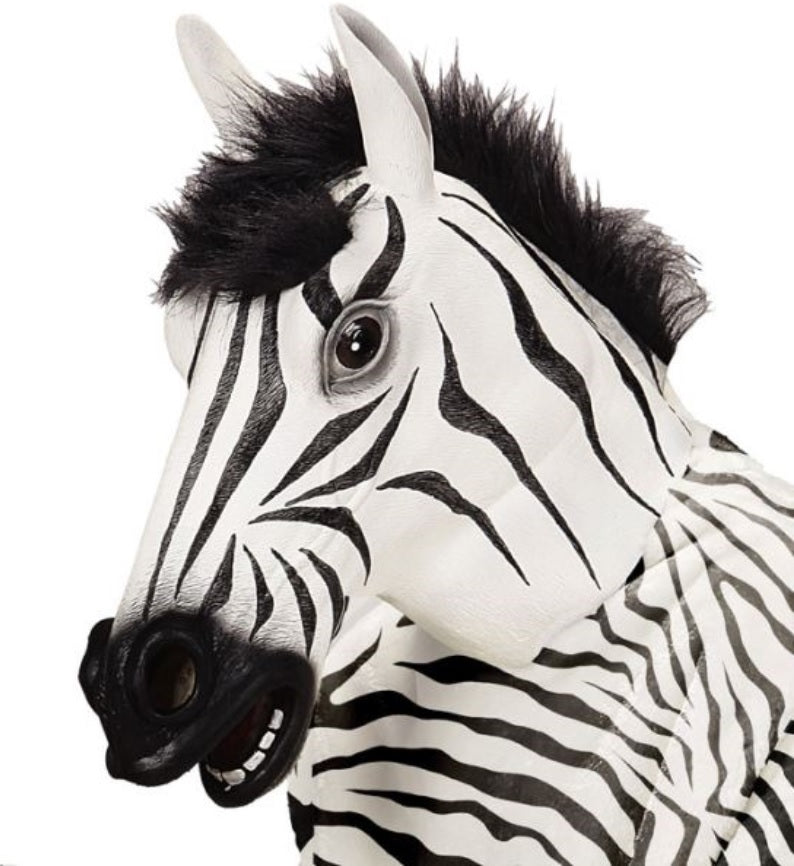 Zebra Maske – Tiermaske